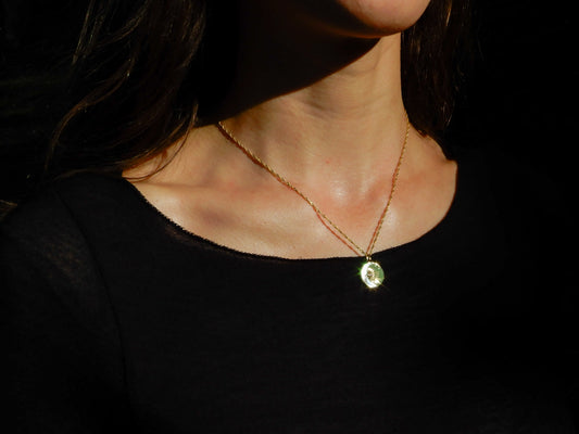 Lunar Eclipse Pendant Necklace