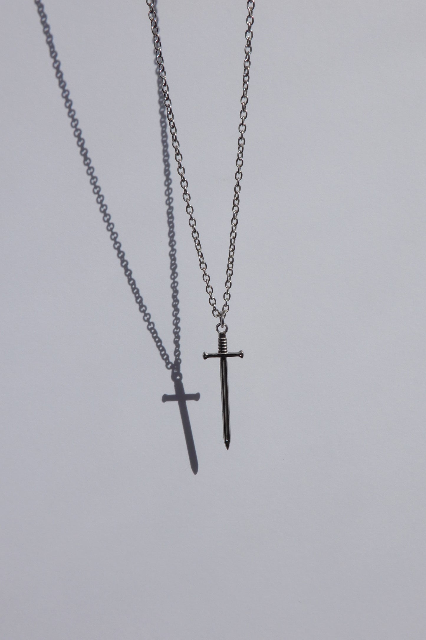 The Valkyrie's Blade Pendant Necklace
