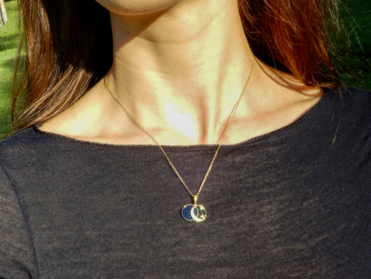 Night Sky Pendant Necklace