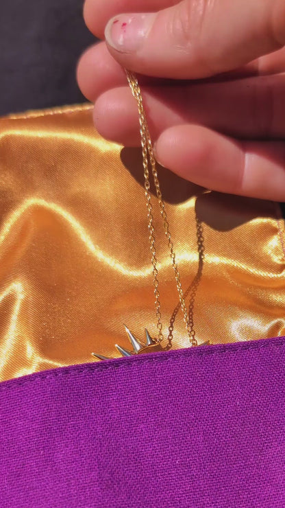 Solar Eclipse Pendant Necklace