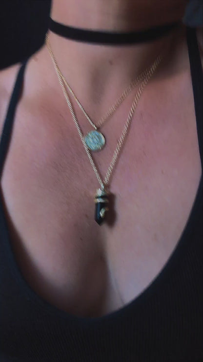 The Solstice Coin Pendant Necklace