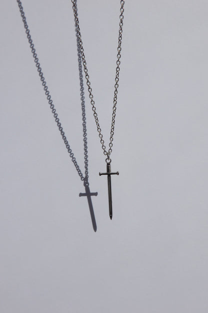 The Valkyrie's Blade Pendant Necklace