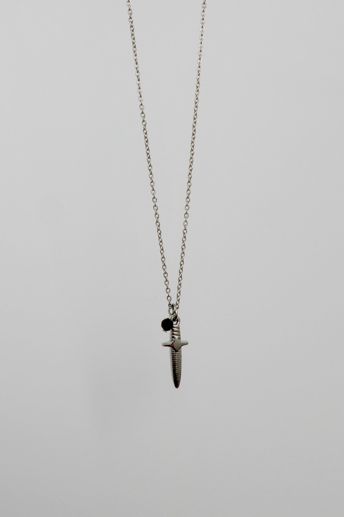 The Shadow Blade Pendant Necklace
