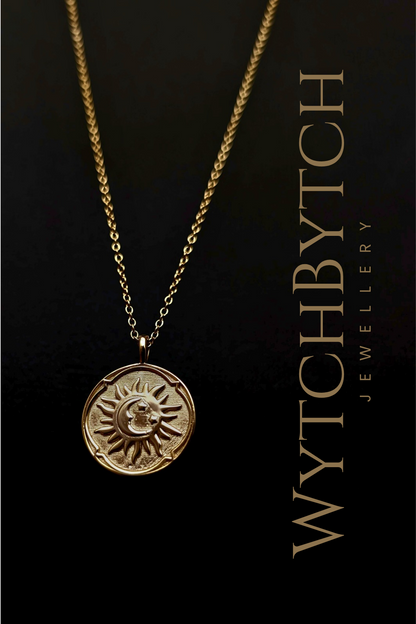 The Solstice Coin Pendant Necklace