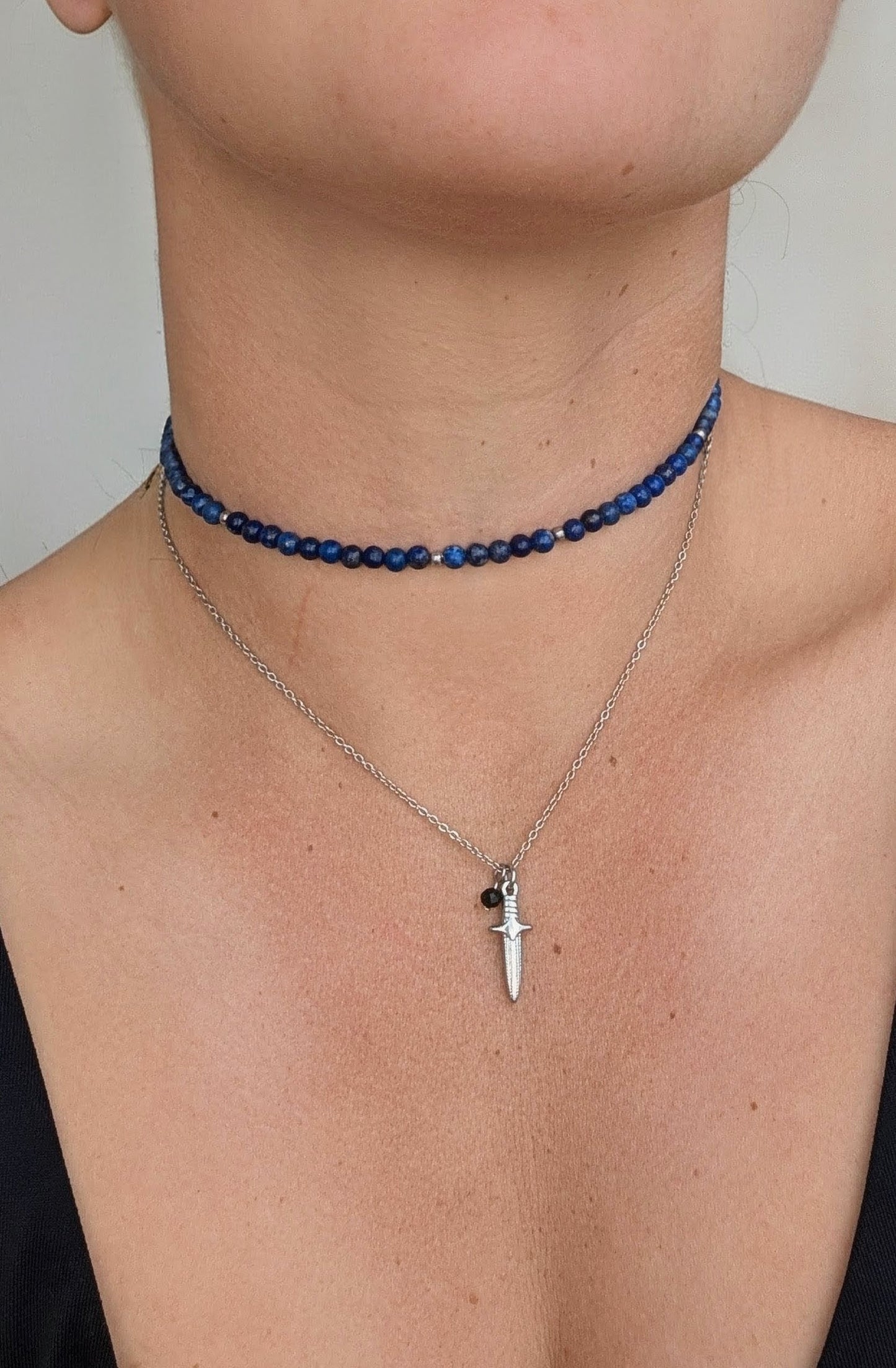 The Shadow Blade Pendant Necklace